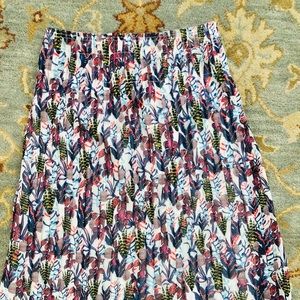 100% silk pleated Jason Wu skirt